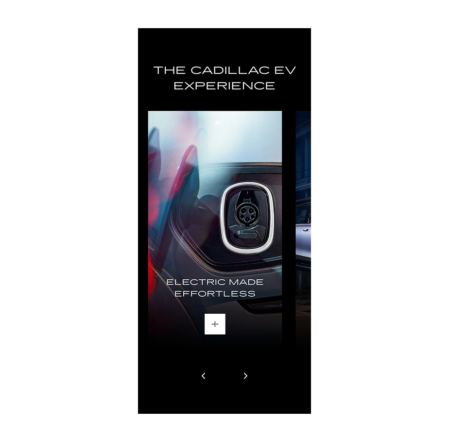 Cadillac IQ mobile EV experience