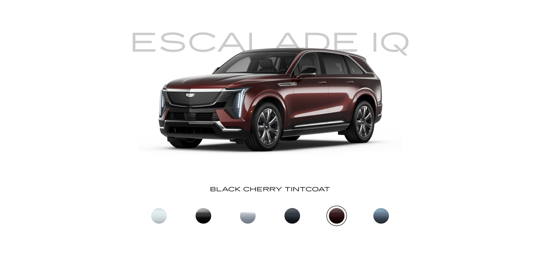 Cadillac IQ storytelling framework, Escalade IQ configurator